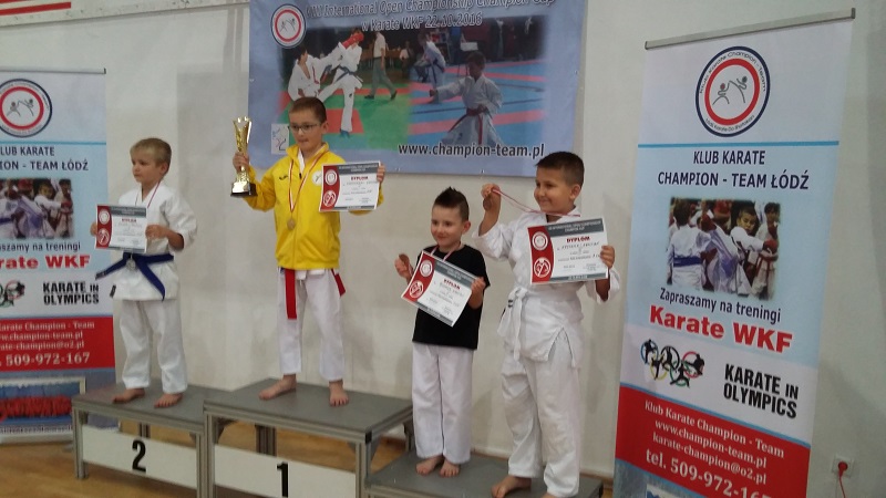 obraz na stronie VIII International Open Championship Cup Karate WKF w Łodzi