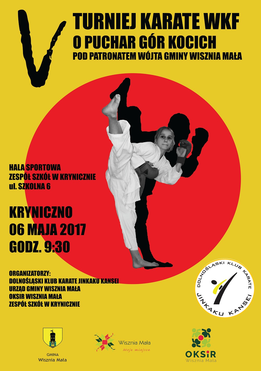 obraz na stronie V Turniej Karate WKF o Puchar Gór Kocich