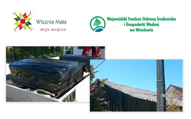 obraz na stronie Dofinansowanie odbioru azbestu na terenie gminy Wisznia Mała