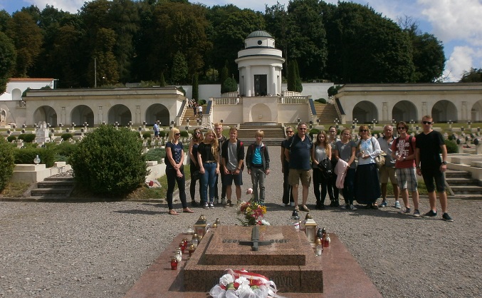obraz na stronie Ocal mogiłę pradziada od zapomnienia - młodzieży z Kryniczna z wizytą na Ukrainie