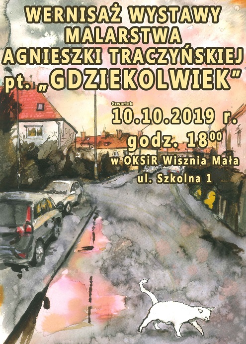 obraz na stronie Wernisaż Agnieszki Tarczyńskiej