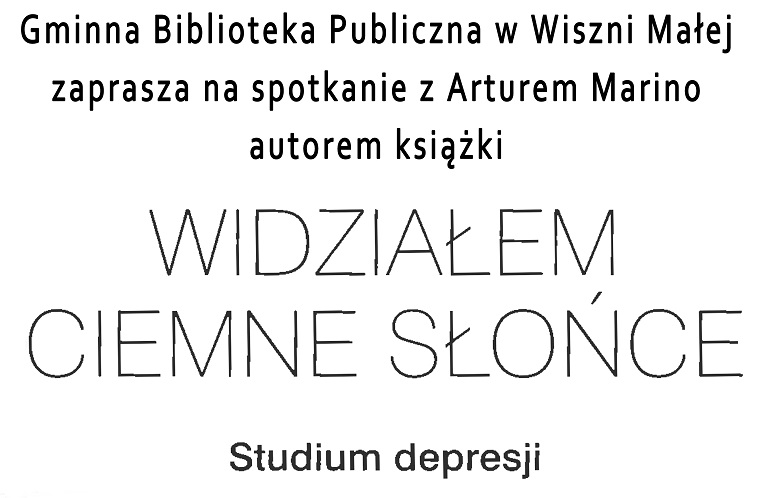 obraz na stronie Spotkanie autorskie z Arturem Marino