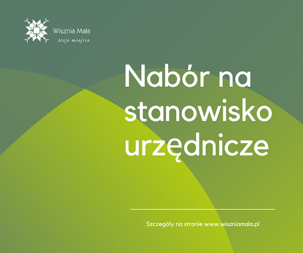 obraz na stronie Ogłoszenie o naborze do pracy w Urzędzie Gminy Wisznia Mała