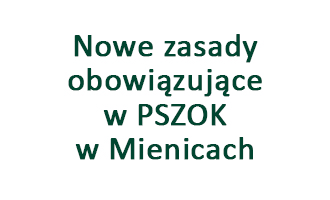 obraz na stronie Nowe zasady obowiązujące w PSZOK w Mienicach