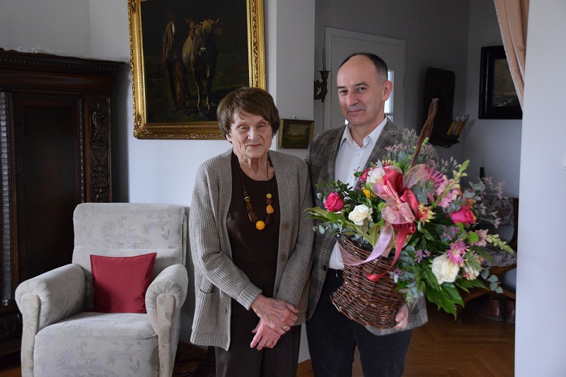 obraz na stronie Jubileusz 90-lecia urodzin prof. Aleksandry Kubicz