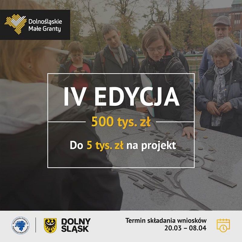 obraz na stronie Dolnośląskie Małe Granty