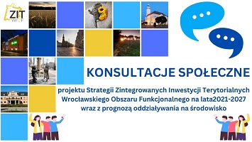 obraz na stronie Konsultacje społeczne projektu Strategii ZIT WrOF 2021-2027