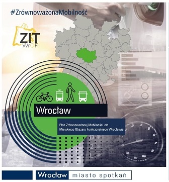 obraz na stronie Konsultacje społeczne dotyczące opracowania „Planu Zrównoważonej Mobilności dla Miejskiego Obszaru Funkcjonalnego Wrocławia”