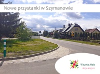 obraz na stronie Nowe przystanki w miejscowości Szymanów