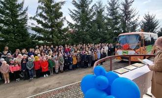 Wójt Jakub Bronowicki z wizytą w Ukrainie