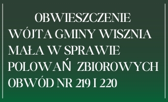 Obraz przedstawiający Plan polowań zbiorowych sezon łowiecki 2024-2025